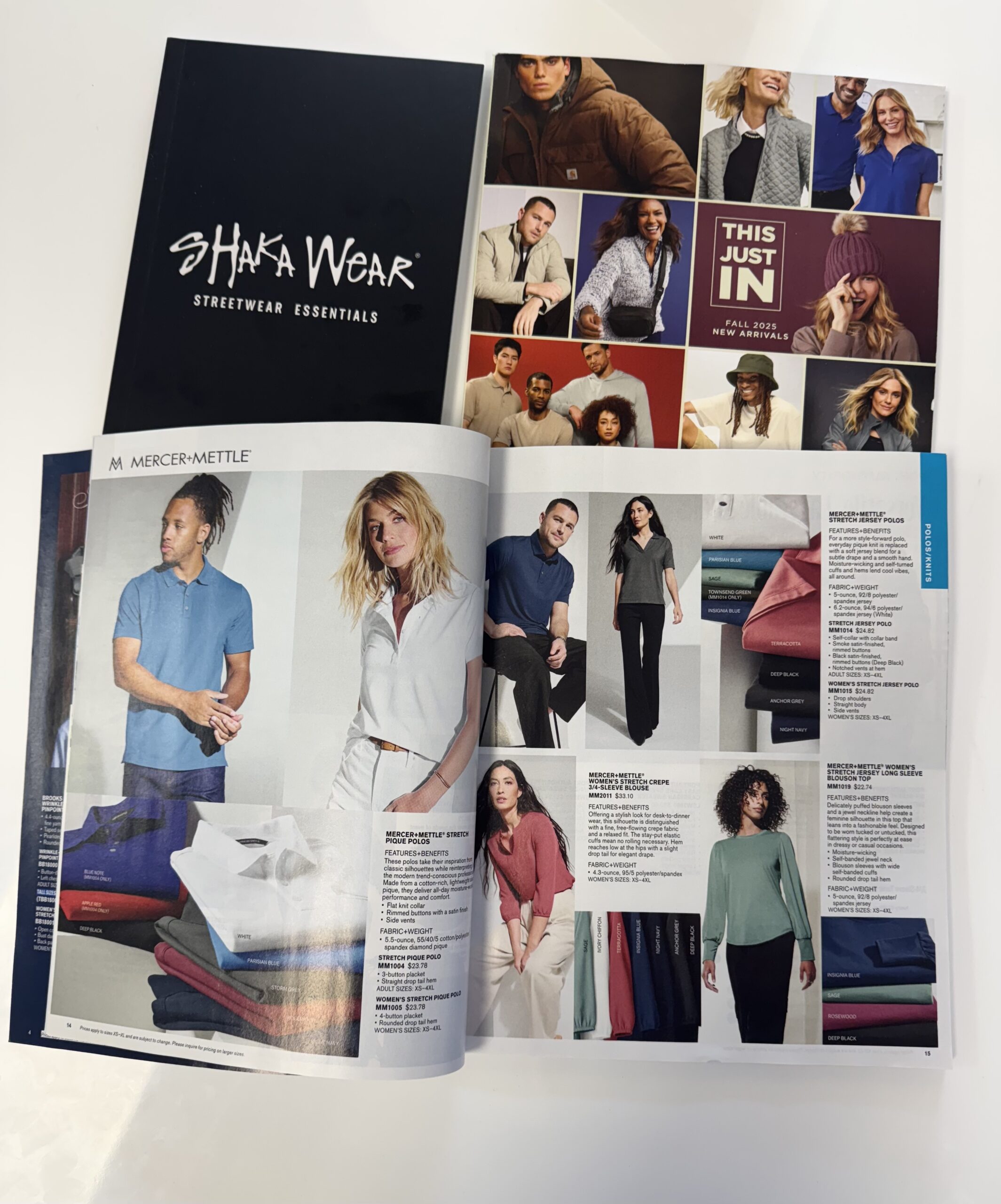 Custom Apparel Catalog